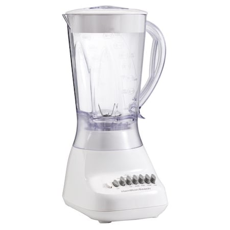 Hamilton Beach Hamilton Beach White Metal/Plastic Blender 56 oz 10 speed 50166